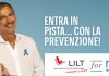 Beppe Convertini testimonial della nuova campagna LILT