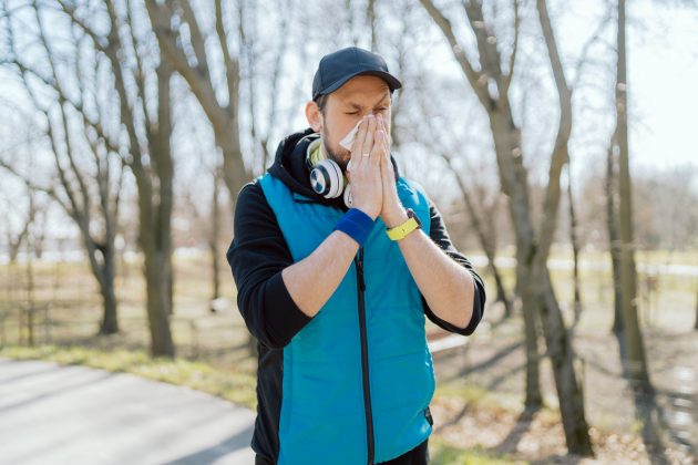 Allenarsi con le allergie stagionali